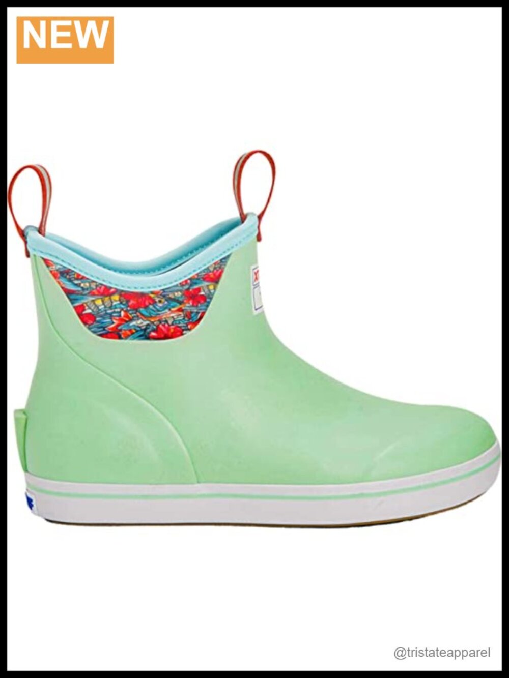 XTRATUF Women's Waterproof Slip-Resistant 6-Inch Ankle Deck Boots